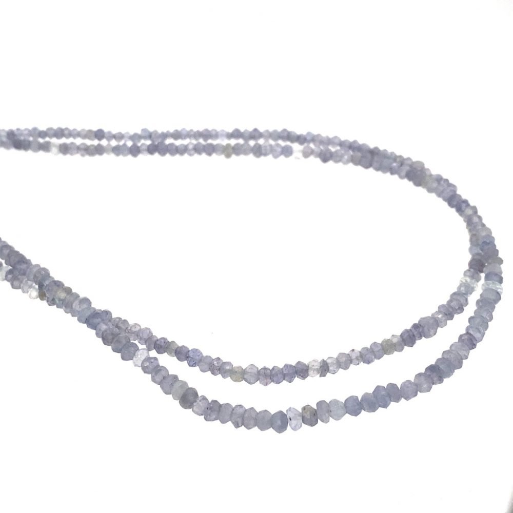 iolite bead necklace