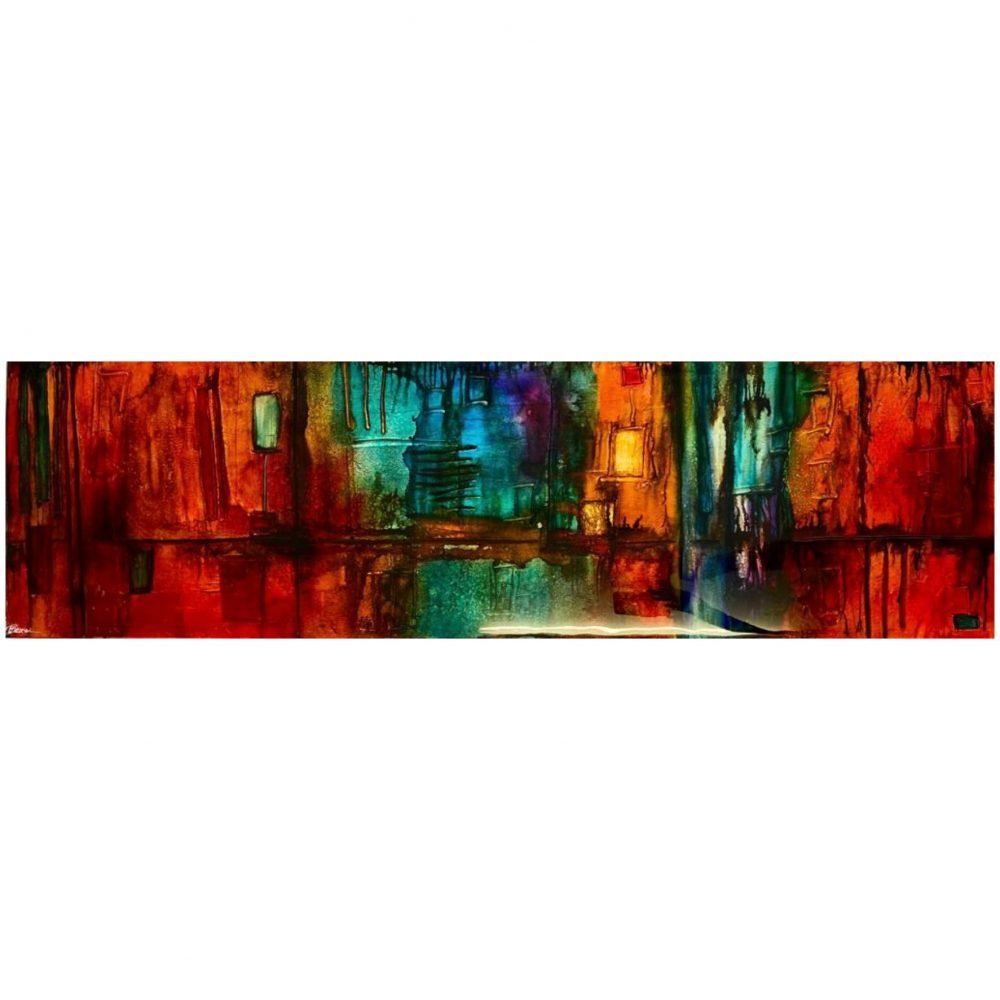 Red Hot City Painting