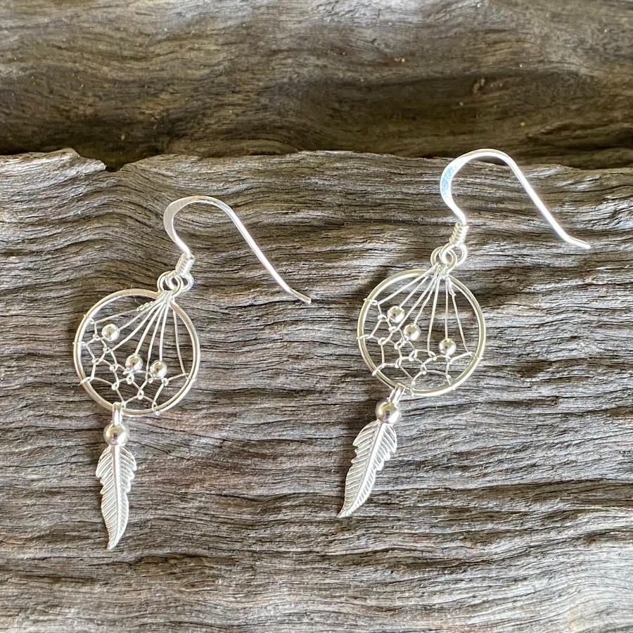 dream catcher earrings