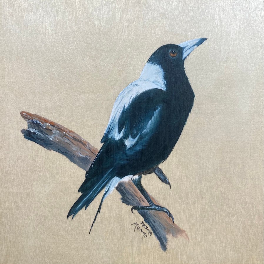 magpie painting
