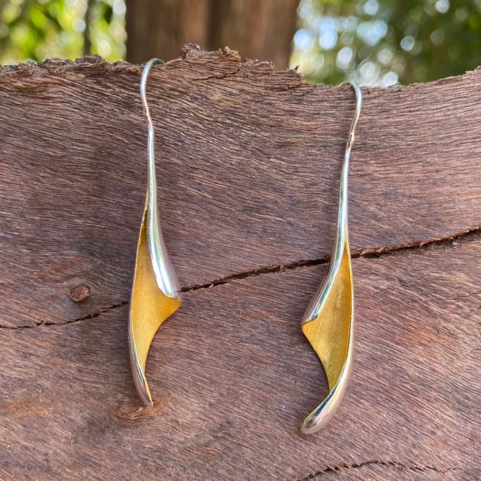 long hook earrings