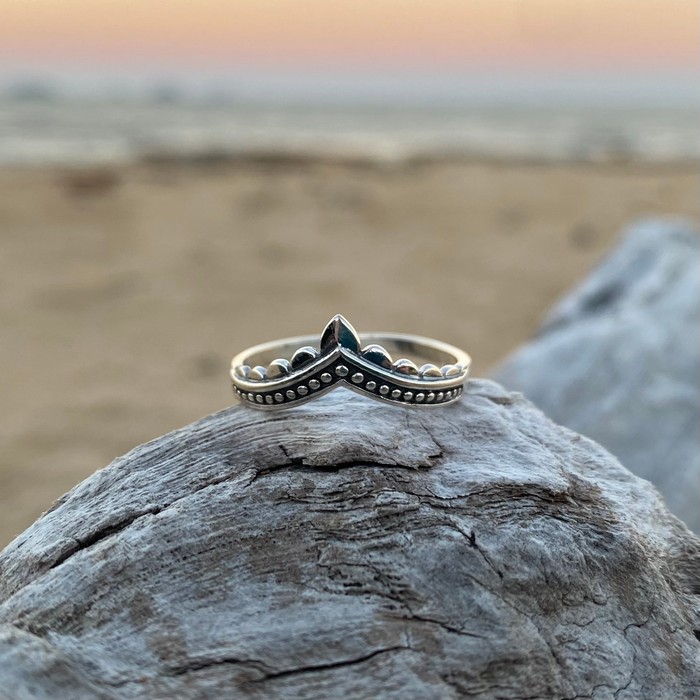 Boho Crown Ring UnderArt Gallery