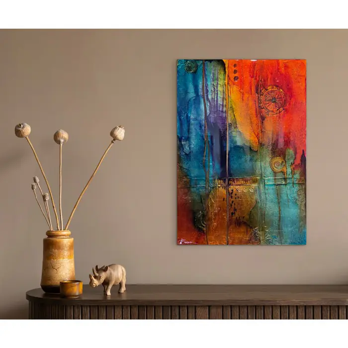 contemporary resin art